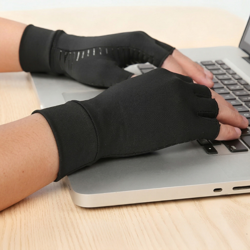 AussiePick Copper Compression Gloves